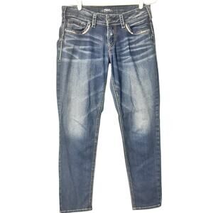 55. Silver Jeans Company Suki Skinny Jeans Size W30/L29